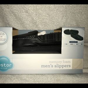 Memory Foam Slippers Small Men Restor Style Gentle